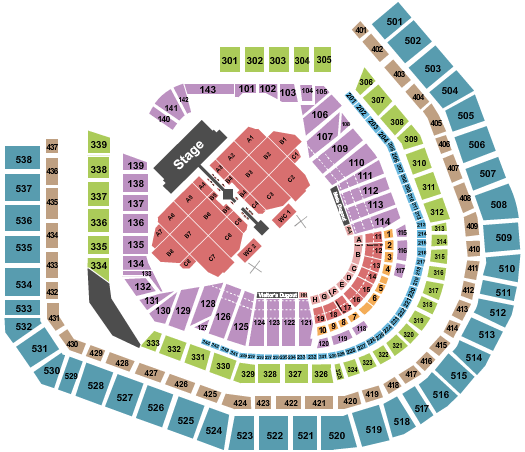Citi Field Fuerza Regida Seating Chart